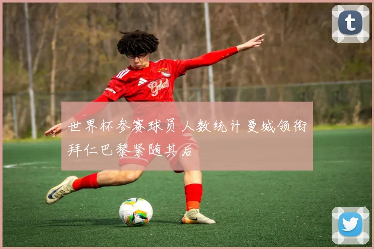 世界杯参赛球员人数统计曼城领衔拜仁巴黎紧随其后